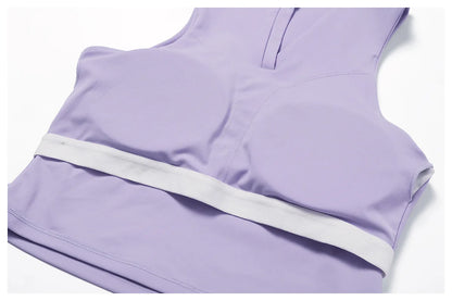 Women Breathable Sports Underwear Crop Top Anti-Sweat Fitness Bra Summer Seamless Yoga Bra Push Up Sport Bra Gym Workout Top