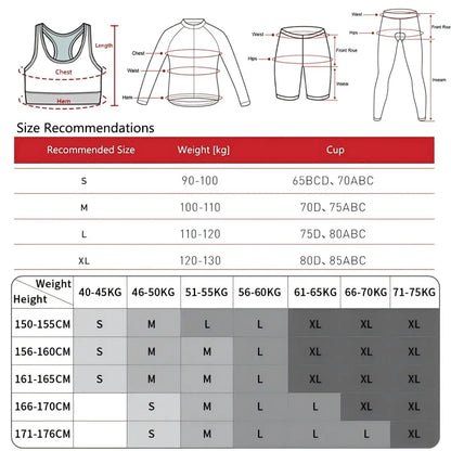 Hearuisavy Summer Half Zipper Yoga Suit Outdoor Workout Clothing Gym Set Women Flared Pants 2Pcs Sports Long Sleeves Shirt Suit