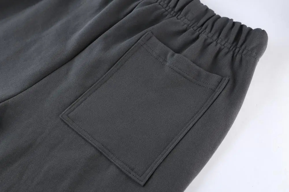 530GSM 100% Cotton French Terry High-end Heavy Weight New Fashion Pullover Winter Hoodies Pants Casual Thick Jogger Tracksuit