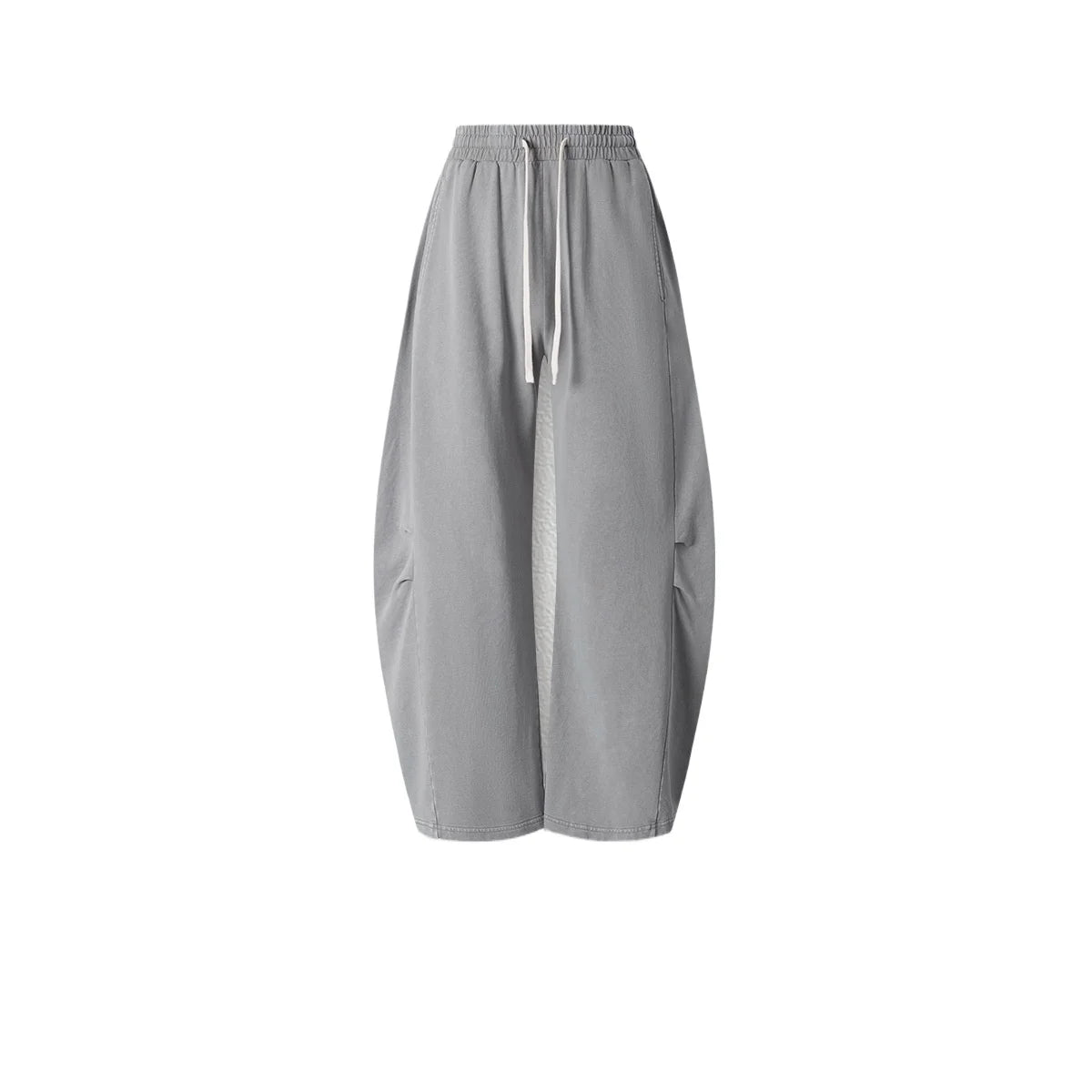 Custom LOGO Men's 320G retro fried snowflake 100% cotton high street scimitar straight tube old loose straight trousers