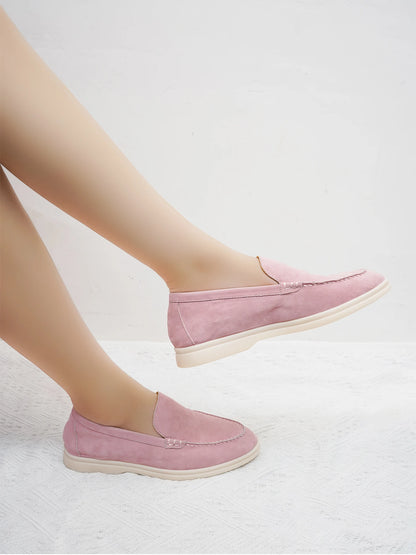 Luxury leather, designer women's loafers, women's flat walking shoes, women's comfortable casual shoes, summer shoes, casual 44