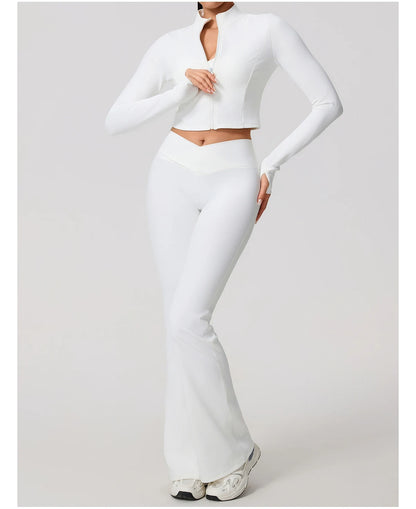 Summer Women Gym Zipper Long Sleeve Jacket Outdoors Workout Yoga Top Female Slim tight Clothes Women Quick-Dry Sportswear
