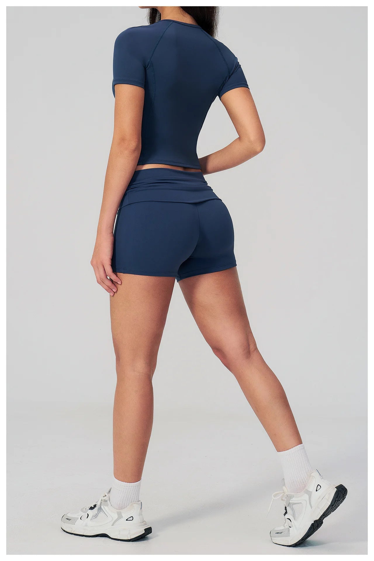 Summer 2PCS Tracksuits Yoga Suit Female Fitness Suit Running Workout Tops Shockproof Crop Sports Top Athletic Wear Sports Suit
