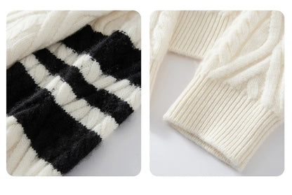 Choice Men Mock Neck Pullover Cashmere Sweater Autumn Winter 100%Pure Cashmere Knitwear Smart Casual Sweater Korean Fashion Tops