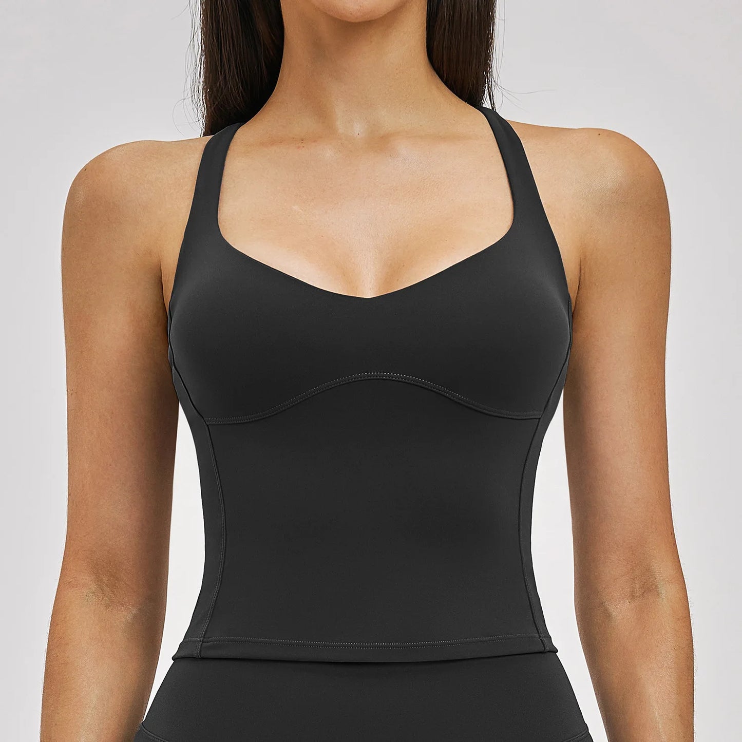 Shockproof Sports Vest Women Gym Fitness Top Sleeveless Yoga Clothes Female Training Sports Underwear Workout Vest Yoga Bras