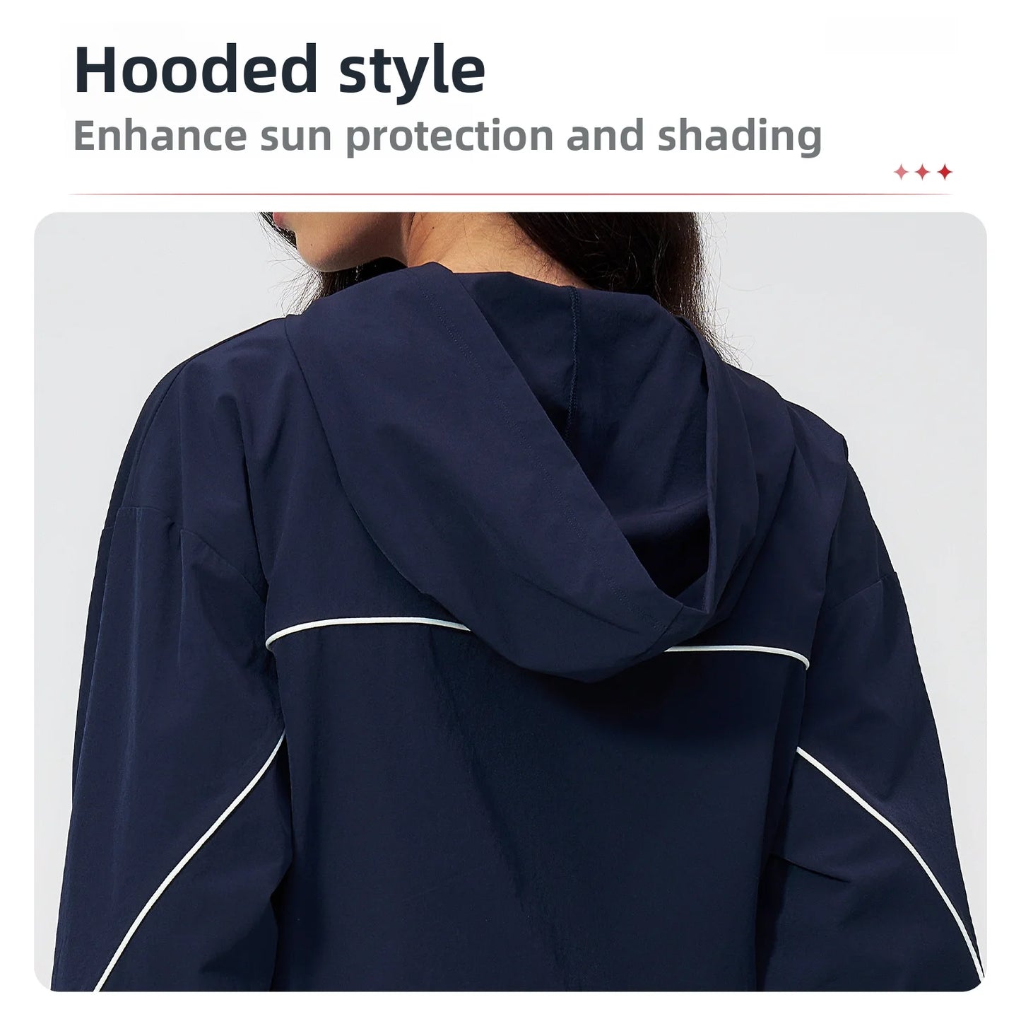 Yoga Long Sleeved Sun Protection Hooded Top For Outdoor Running And Cycling Uv Resistant Skin Clothing Quick Drying Sports Jacke