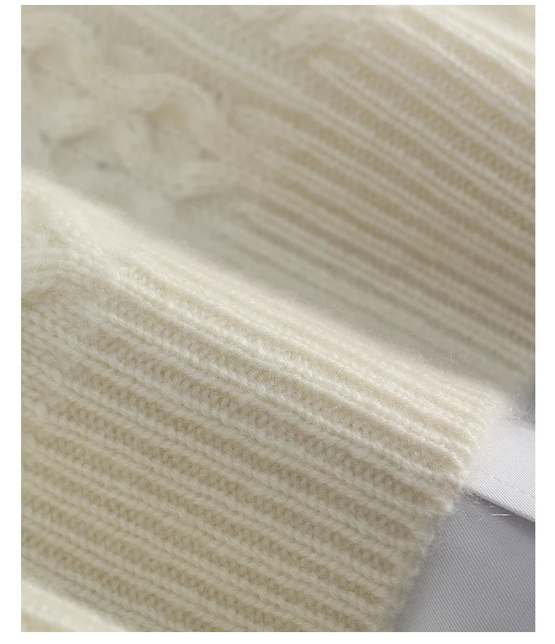 Men's 100% Cashmere Sweater Round Neck Autumn Winter Warm Clothing Jacquard Checkered Pullover Sweater Knitted Bottom Shirt Tops