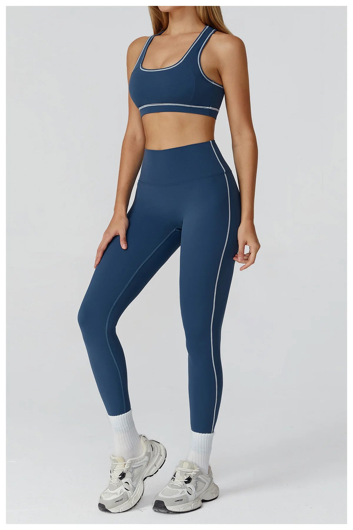 2/3PCS Yoga Suit Gym Fitness Set Women's Sports Running Workout Set Long Sleeve Sports Bra Female Athletic Wear Yoga Clothing