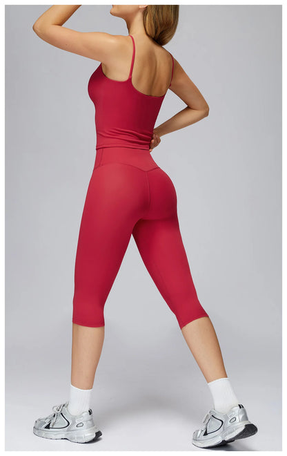 Yoga Set 2/3PCS Women Clothes Sports Outfits Fitness Tracksuit Yoga Suits Gym Legging Workout Long Sleeved Female Bra Sportswear