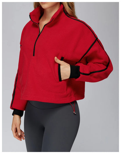 SWELTERING Women Fitness Gym Loose Yoga Long Sleeve Training Sport Top Female Workout Long Sleeve Yoga T-Shirt Sport Long Sleeve