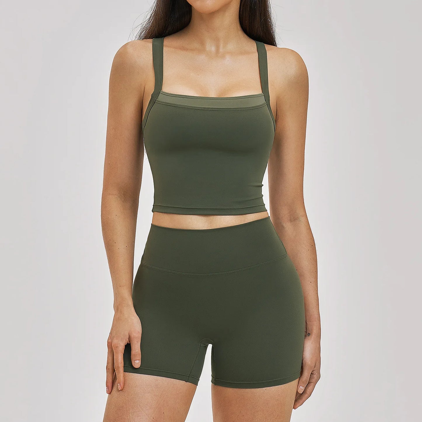 Women Gym Tracksuit Yoga Suit Sports Outfits High Waist Leggings Workout Clothes Female Fitness Running Suit Push Up Sportswear