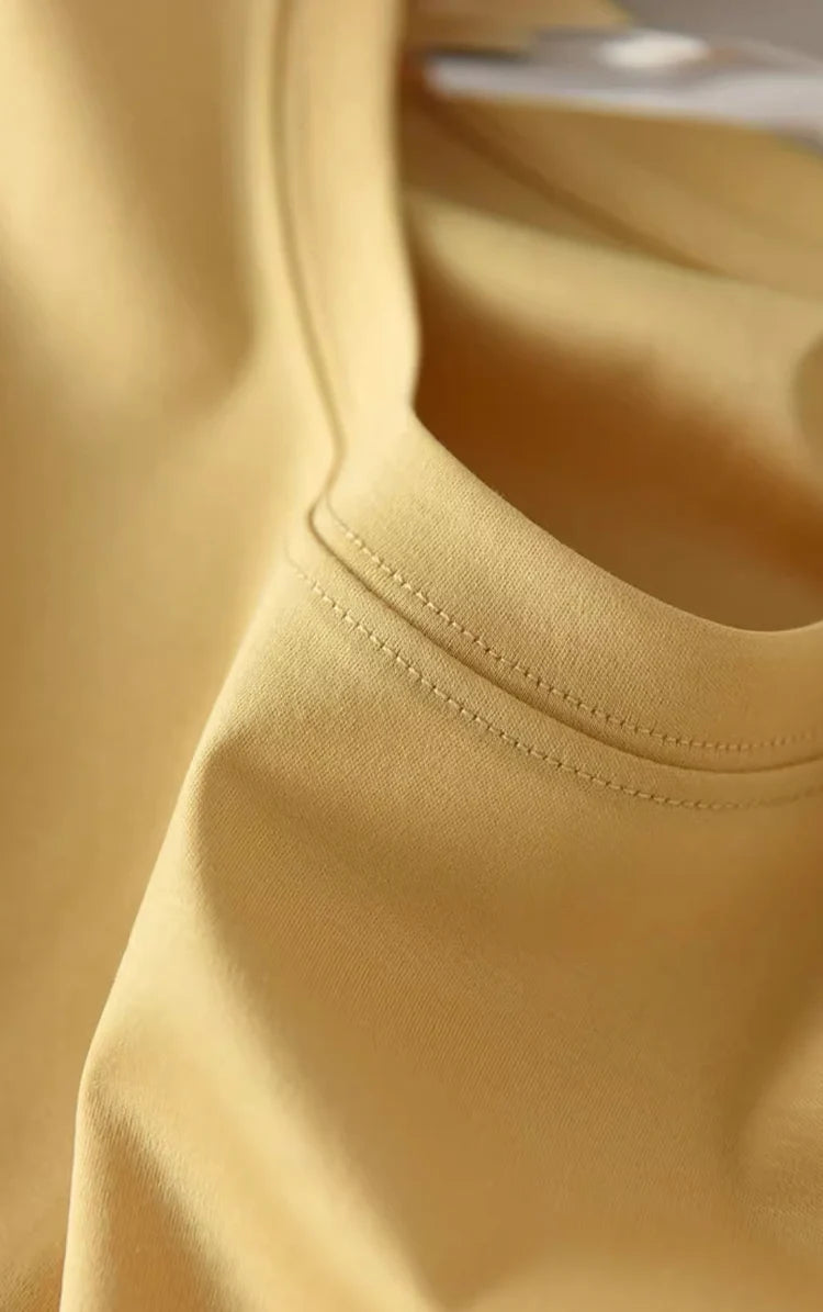 SuyaDream,Women Solid T shirts, 10%Silk 58%Cotton, V Neck, Short Sleeved Tee, 2025 Summer Candy Colors Basic Cozy Top