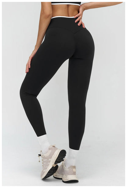 Women High Waist Workout Gym Leggings Yoga Trousers Breathable Sports Pants Female Running Cycling Tights Fitness Yoga Pants
