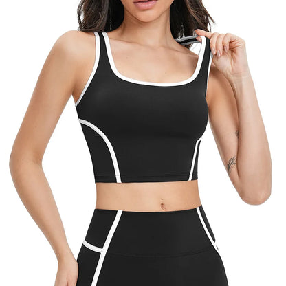 Women's Yoga Bra Gym Workout Top Shockproof Sports Underwear Female Yoga Bra Quick Dry Crop Top Running Fitness Bra Yoga Clothes