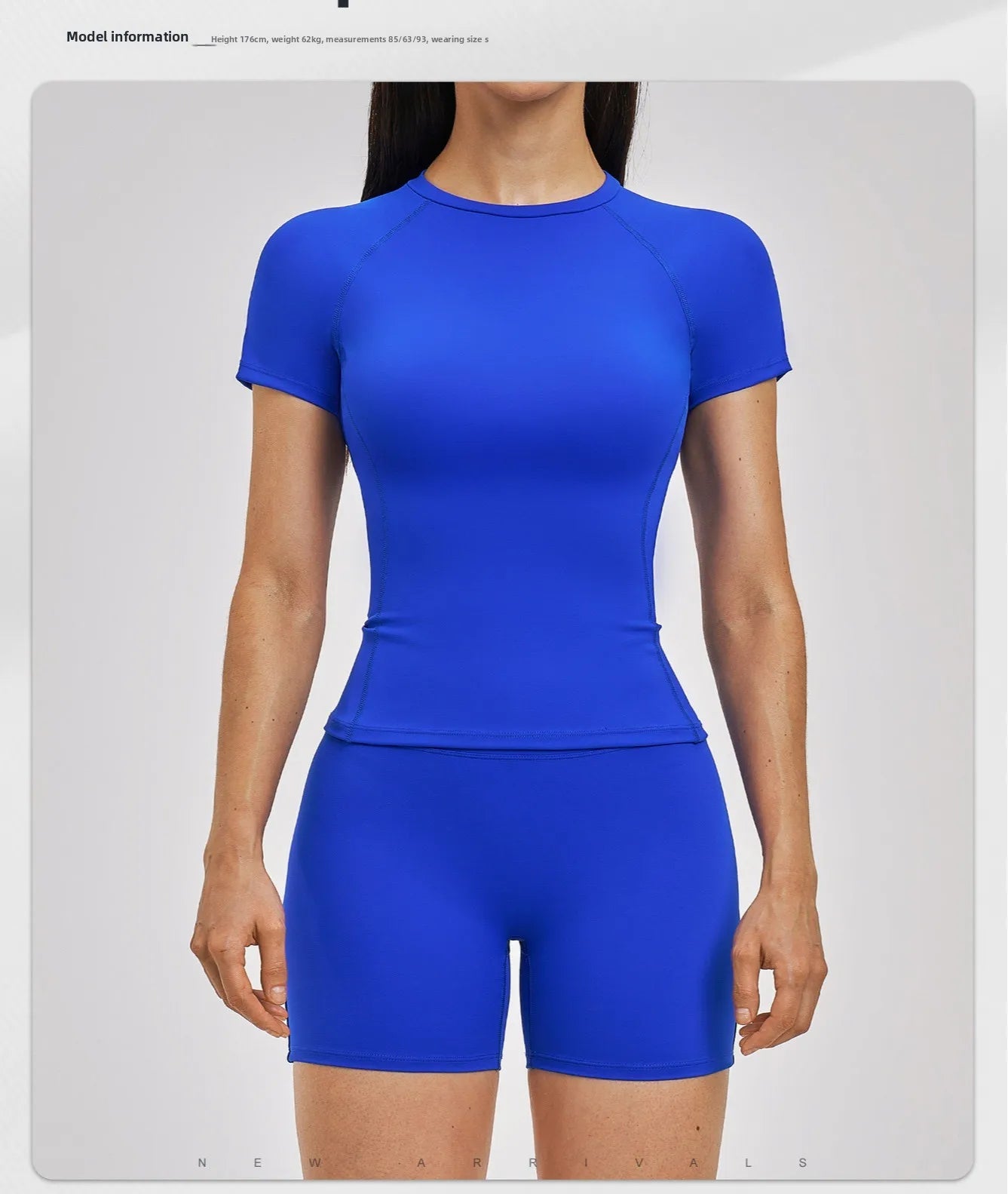 Custom LOGO women's spring and summer short-sleeved sports yoga fitness clothes shorts casual sports two-piece set