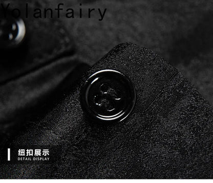 YOLANFAIRY 92.4% Mulberry Silk Mens Shirts Summer Shirt for Men Camisas Hombre Mens Button Up Shirt Mens Fashion Shirt Tops
