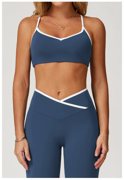 Gym Underwear Sport Bra Women's Sports Bra Anti-sweat Breathable Yoga Bra Shockproof Crop Top Fitness Top Push Up Workout Tops