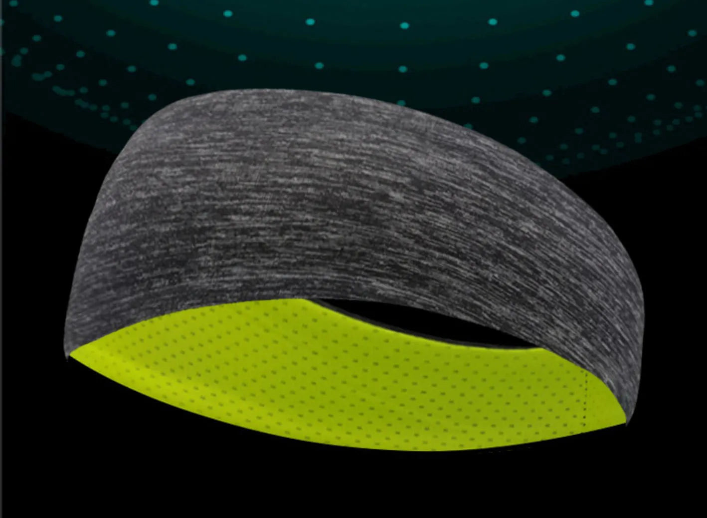 Custom Logo Sports Headband Double Breathable Anti-Perspirant Headband Yoga Running Fitness Elastic Perspirant Hood Kerchief