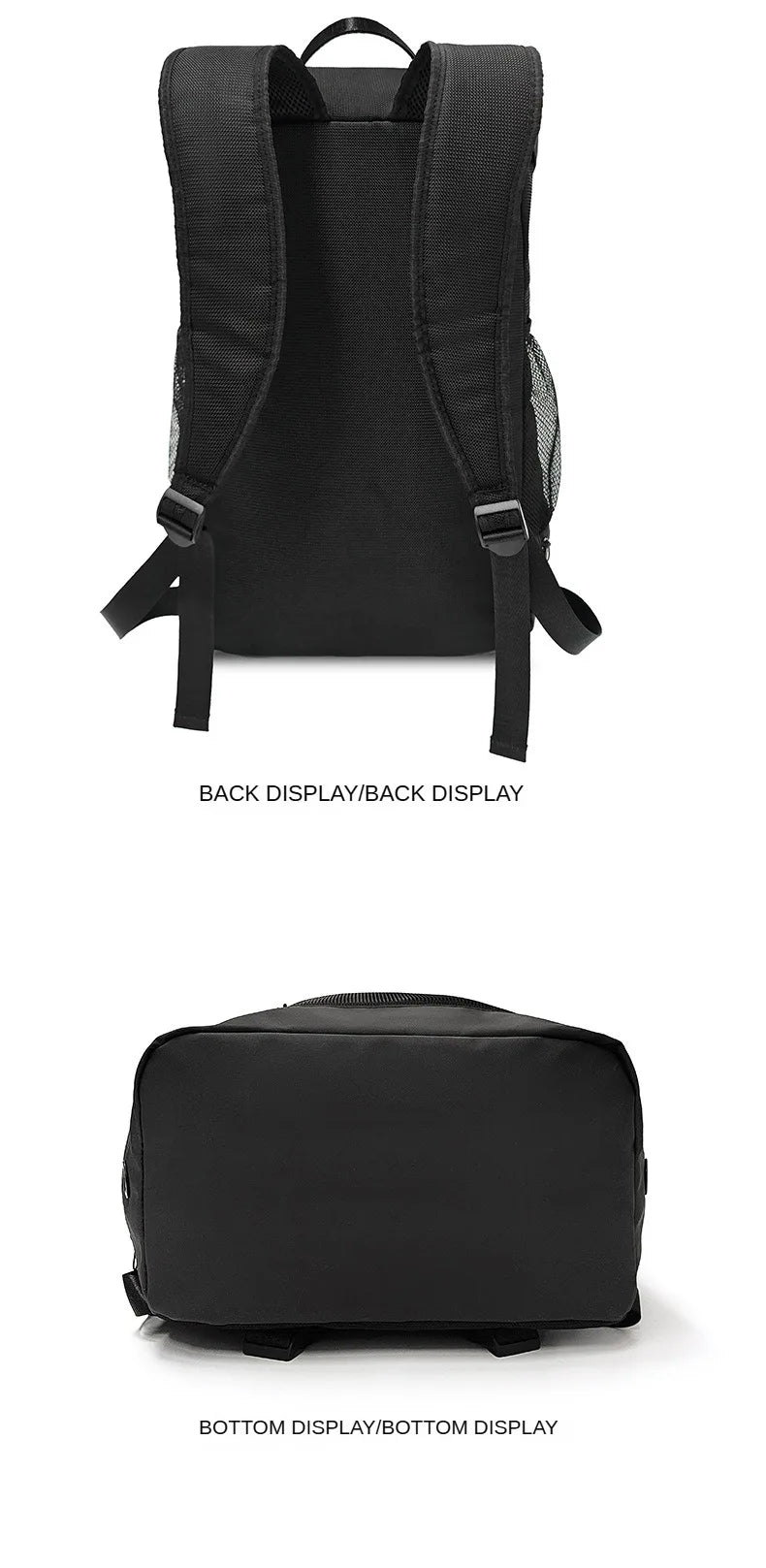Large Capacity Basketball Backpack custom logo waterproof Training Bag Sports Basketball print photo Soccer Bags travel backpack