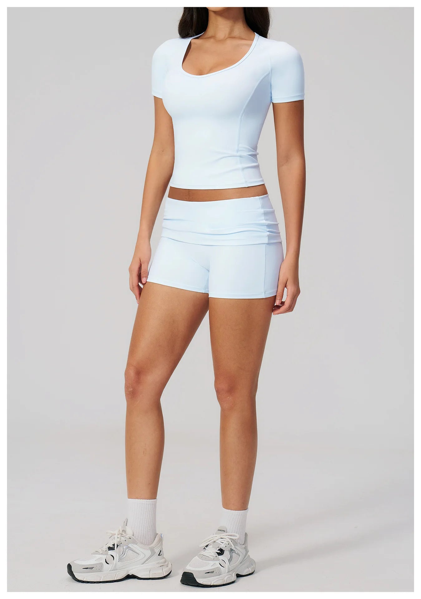 Summer 2PCS Tracksuits Yoga Suit Female Fitness Suit Running Workout Tops Shockproof Crop Sports Top Athletic Wear Sports Suit