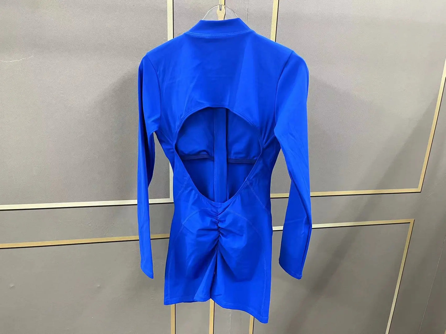 Yoga Jumpsuit Long Sleeved Sports Wear Gym Fitness Jumpsuit Sports Bodysuits Women Set Dance Running Workout Clothes Yoga Suit