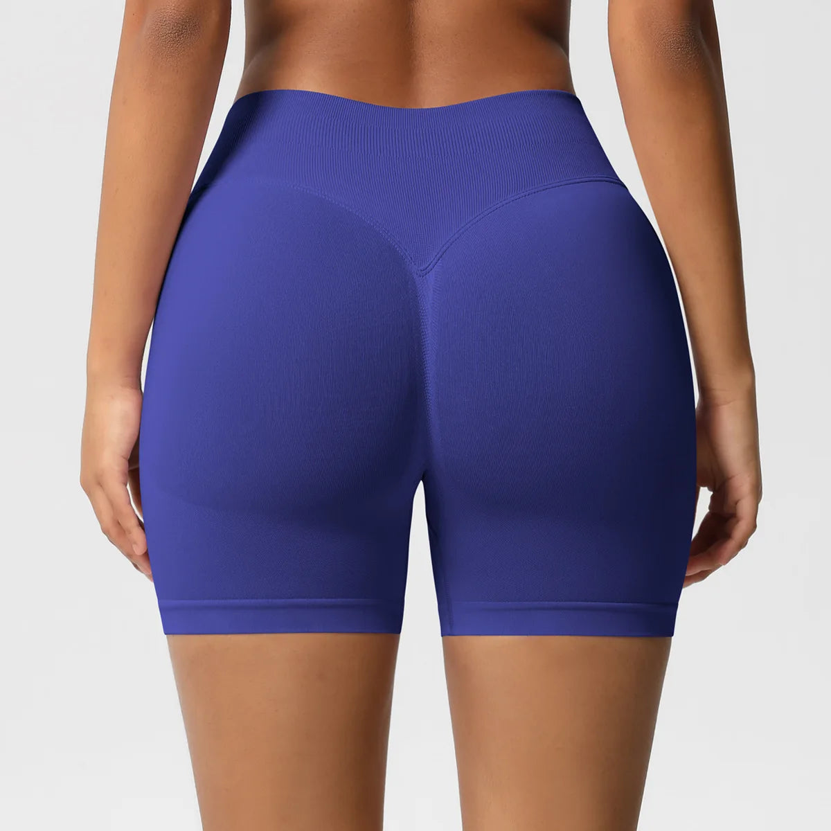 Custom LOGO women's  28-color XS-2XL seamless fitness yoga shorts high waist hip lift sports tight quick-drying shorts