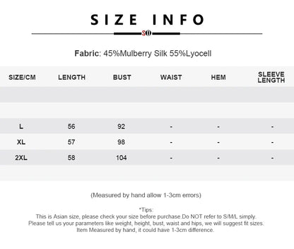 SuyaDream. Women Knitted Tanks, 45%Silk 55%Lyocell, V neck, Sleeveless Chic T Shirt, 2025 Solid Summer Vests