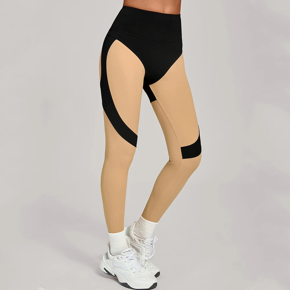 Yoga Leggings High Waist Gym Fitness Pants Quick-Dry Running Sports Leggings Workout Trousers Female Cycling Push Up Tights