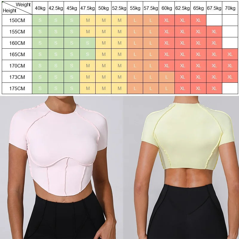 Cloud Hide Super Sexy Yoga Shirts Women Sports Tank Crop Tops Running T Shirt Workout Short Sleeve T-shirts Fitness Sportswear