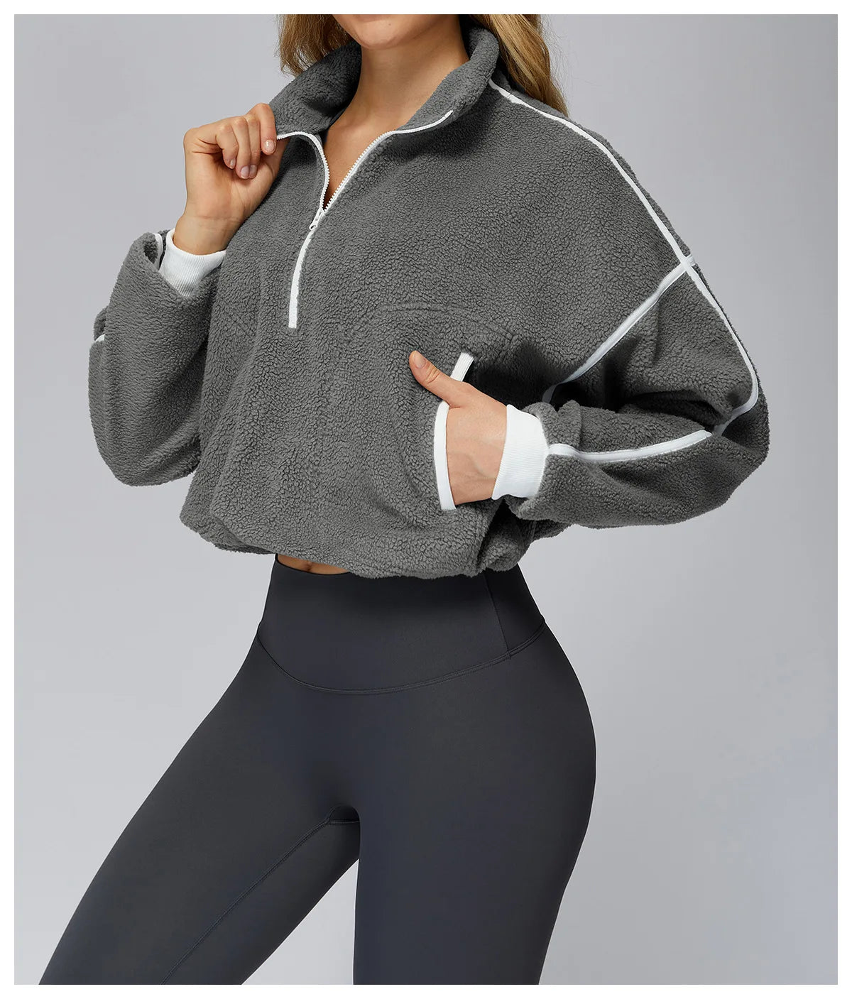 SWELTERING Women Fitness Gym Loose Yoga Long Sleeve Training Sport Top Female Workout Long Sleeve Yoga T-Shirt Sport Long Sleeve