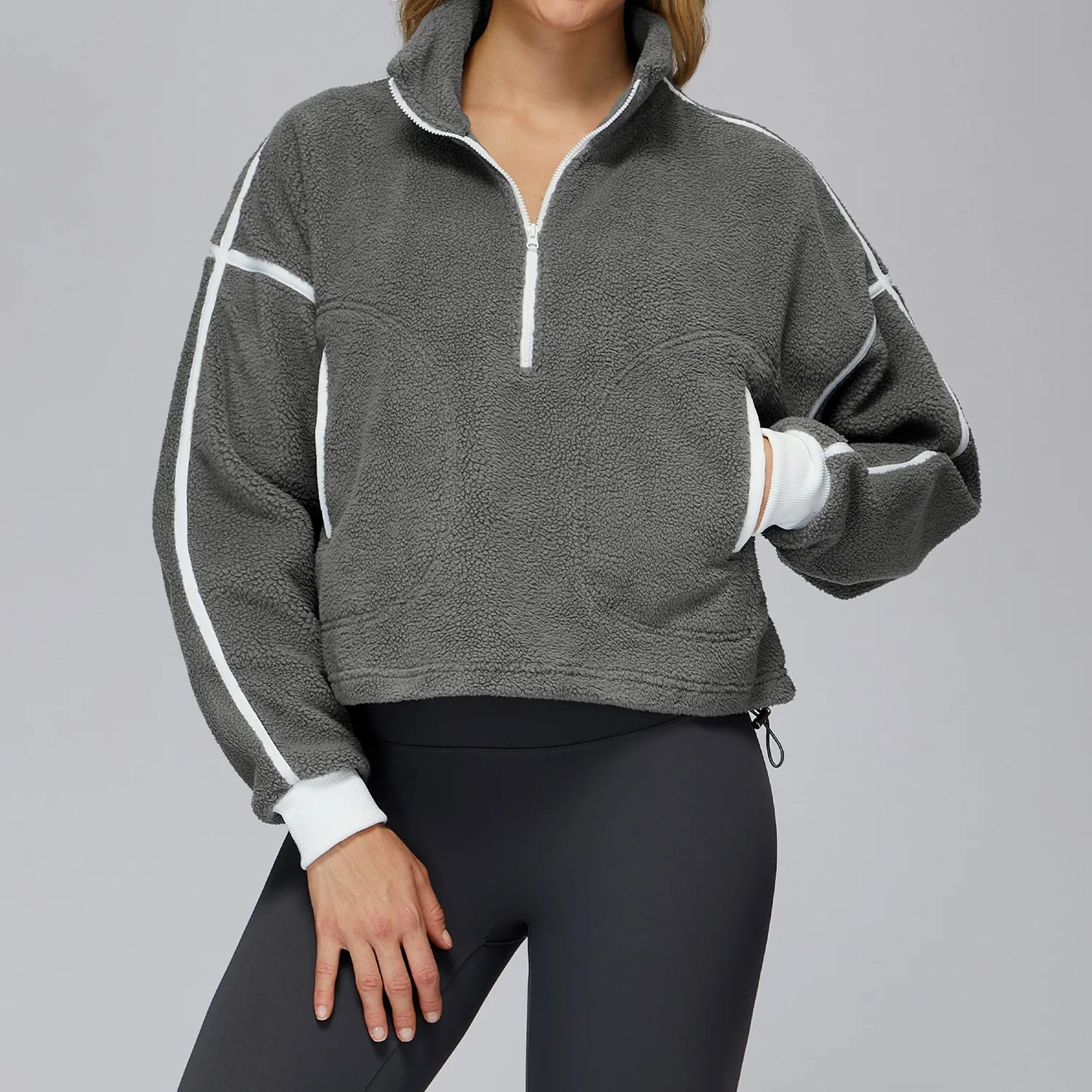 SWELTERING Women Fitness Gym Loose Yoga Long Sleeve Training Sport Top Female Workout Long Sleeve Yoga T-Shirt Sport Long Sleeve