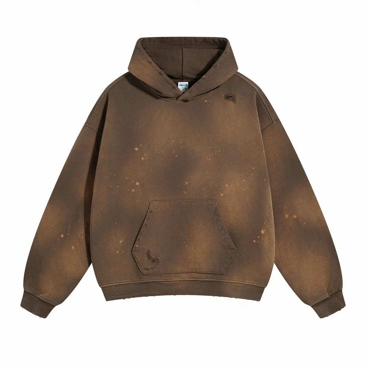 Custom LOGO2024 autumn and winter 450g cotton polyester terry old men's and women's street suits oversize loose washing hoodie