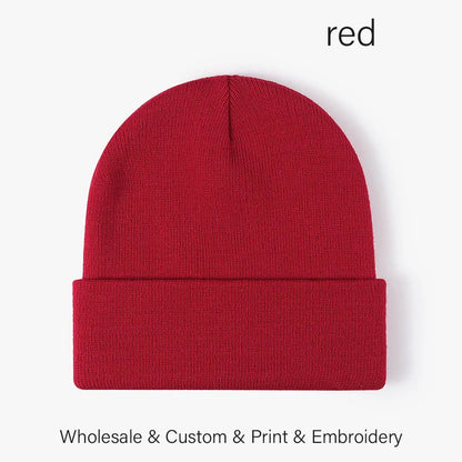 SLECKTON Custom Hat Winter Beanies for Men and Women Embroidery Logo Hats