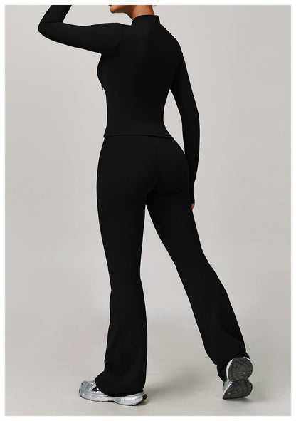 2/3PCS Yoga Suit Sports Set Gym Set Women Tracksuit Running Workout Clothes Long Sleeve Sports Bra Athletic Wear Yoga Clothing