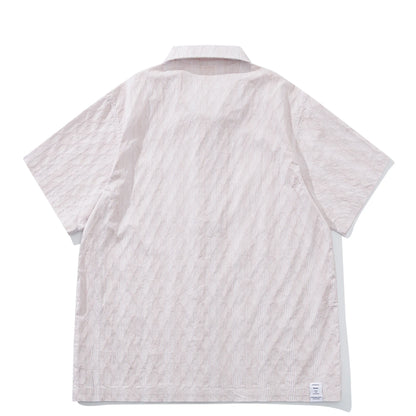 2026 Summer New Short Sleeved Shirts for Men and Women Loose Five Quarter Sleeved Workwear Shirts Outdoor Daily T-shirts