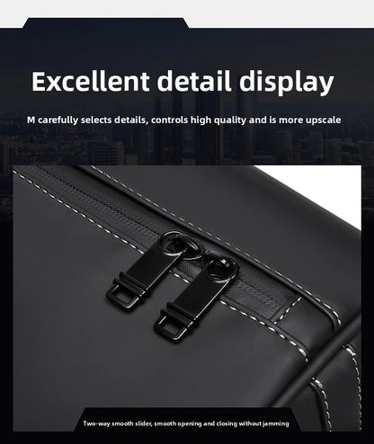 Custom Large Capacity Travel bag Totes Waterproof Crossbody Bag Man  Leather Travel Bag Handheld Bag print logo Business Handbag