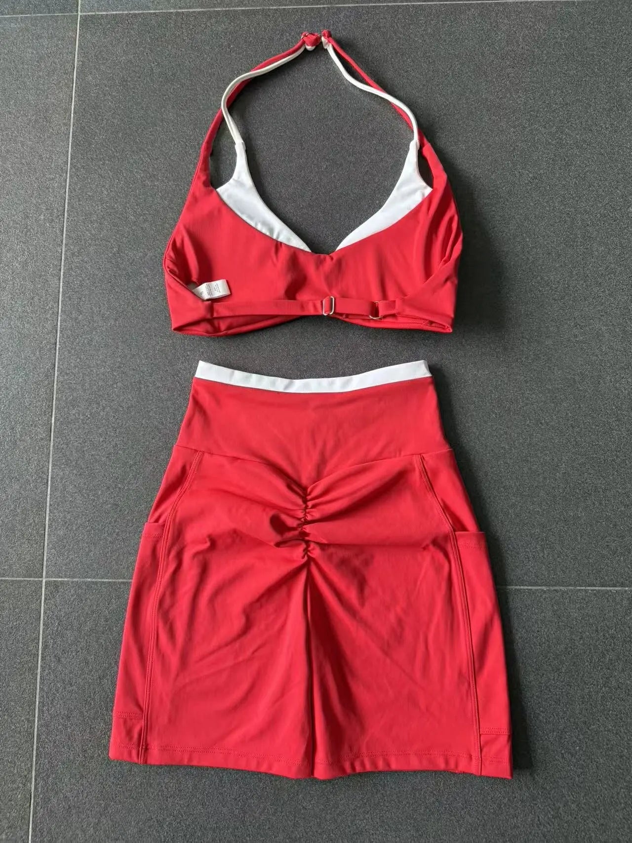 Yoga Suit Women Running Comfort 2Pcs Sports Pants Set High Waist Push Up Workour Sportswear Casual Cycling Jogging Yoga Bras