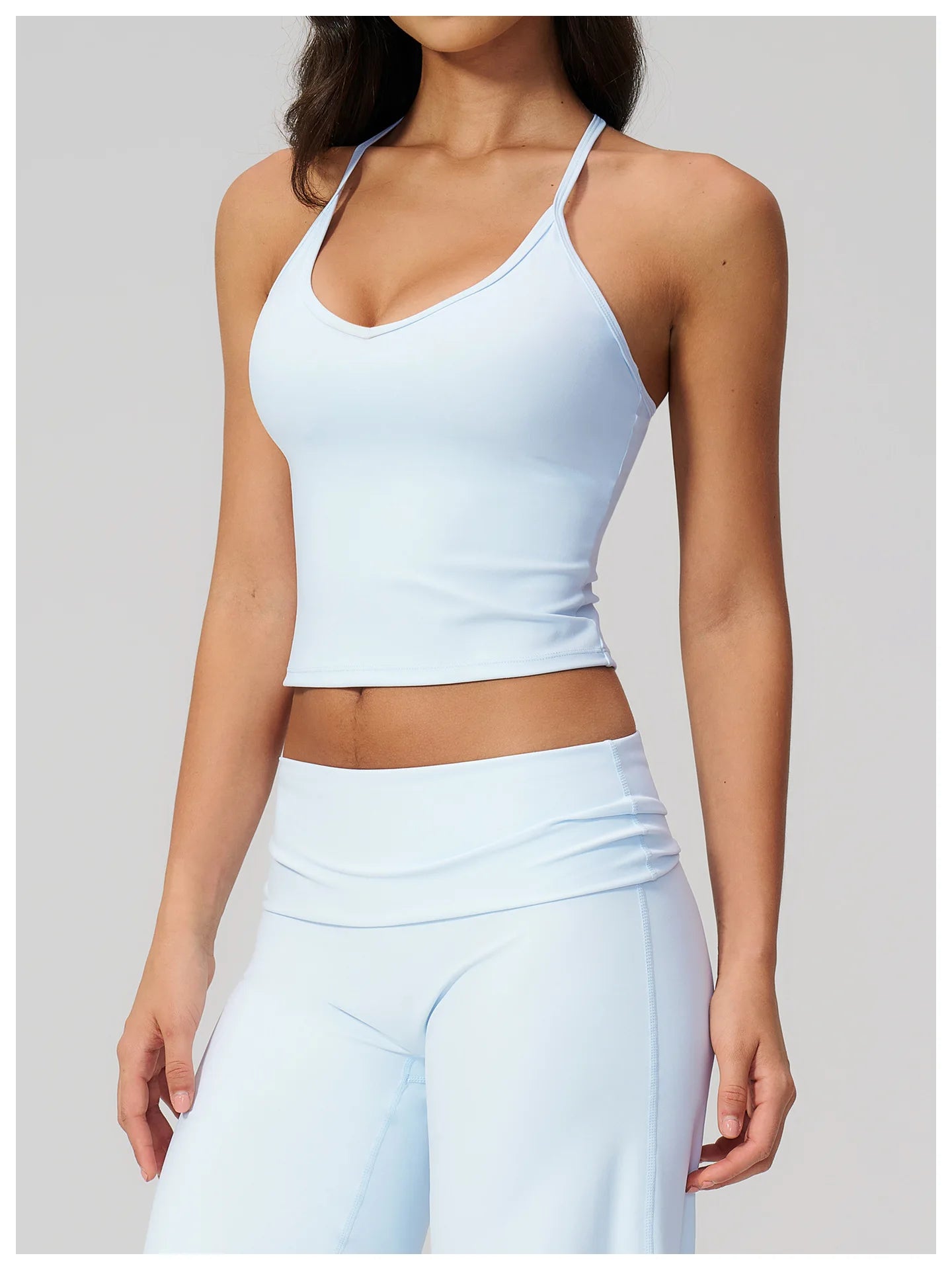 Women Fitness Sports Bra Top Shockproof Gym Workout Vest Quick Drying Pilates Yoga Tank Top Female Running Push Up Underwear