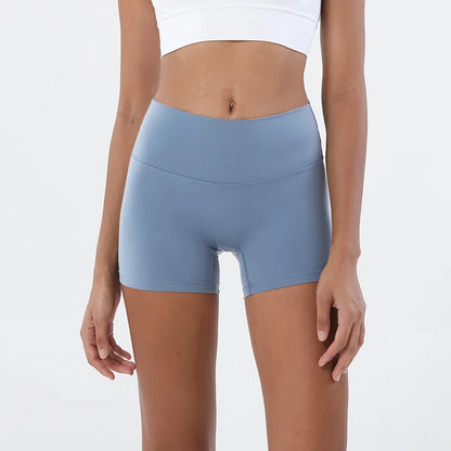 TRY TO BN Women High Waisted Gym Shorts Butt Lifting Breathable Biker Shorts Fitness Running Yoga Workout Cycling Sports Shorts