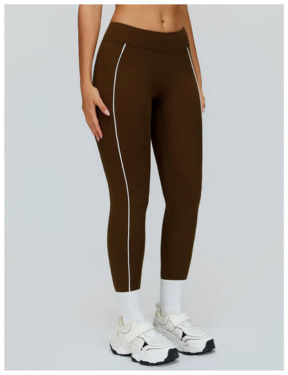 Women Yoga Leggings High Waist Gym Fitness Pants Stretch Sports Pants Female Push Up Workout Trousers Solid Color Tights Running