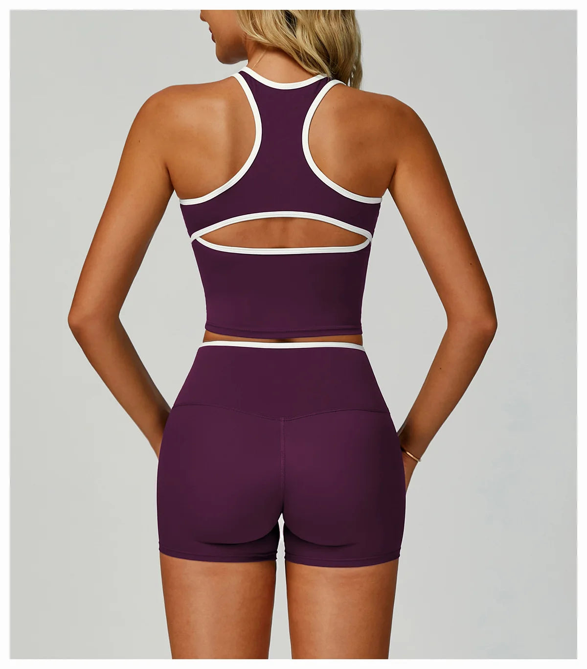 Color Block Sport Bra Yoga Vest Women high strength Tight Top Comprehensive Training Gym Workout Yoga Underwear With Chest Pad