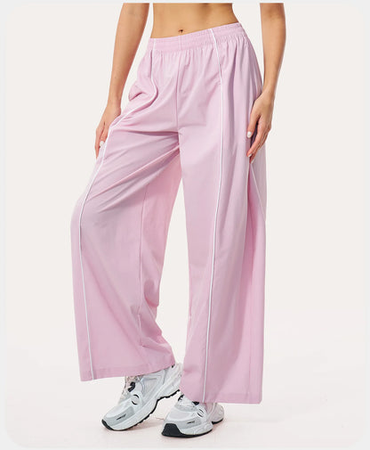 Sun Protection High Waist Wide Leg Yoga Pants Fitness Sports Bell-bottoms Push Up Gym Workout Flared Pants Female Cycling Pants
