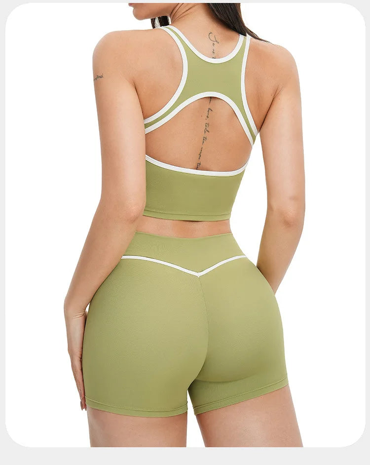 Women's Yoga Bra Gym Workout Top Shockproof Sports Underwear Female Yoga Bra Quick Dry Crop Top Running Fitness Bra Yoga Clothes