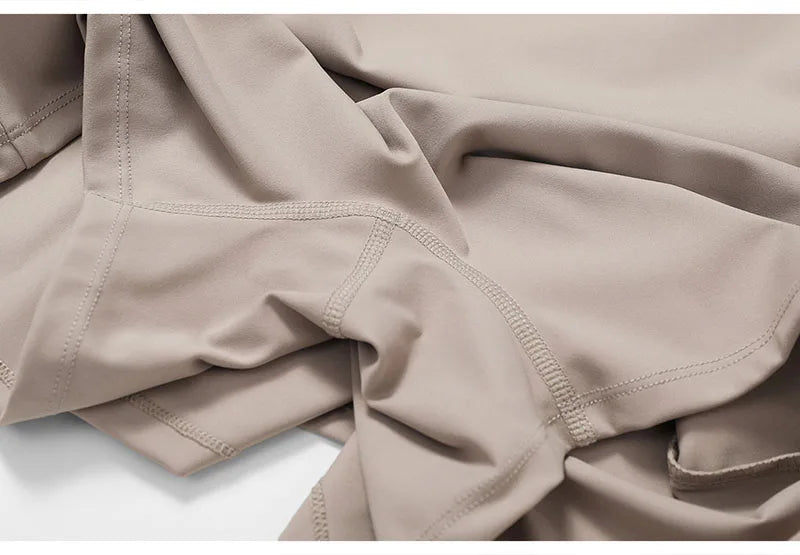 Cloud Hide Safe Sports Dress Golf Tennis Gym Yoga Dresses Women Girl Running Workout Long Skirts Fitness Outdoor One Piece Dress