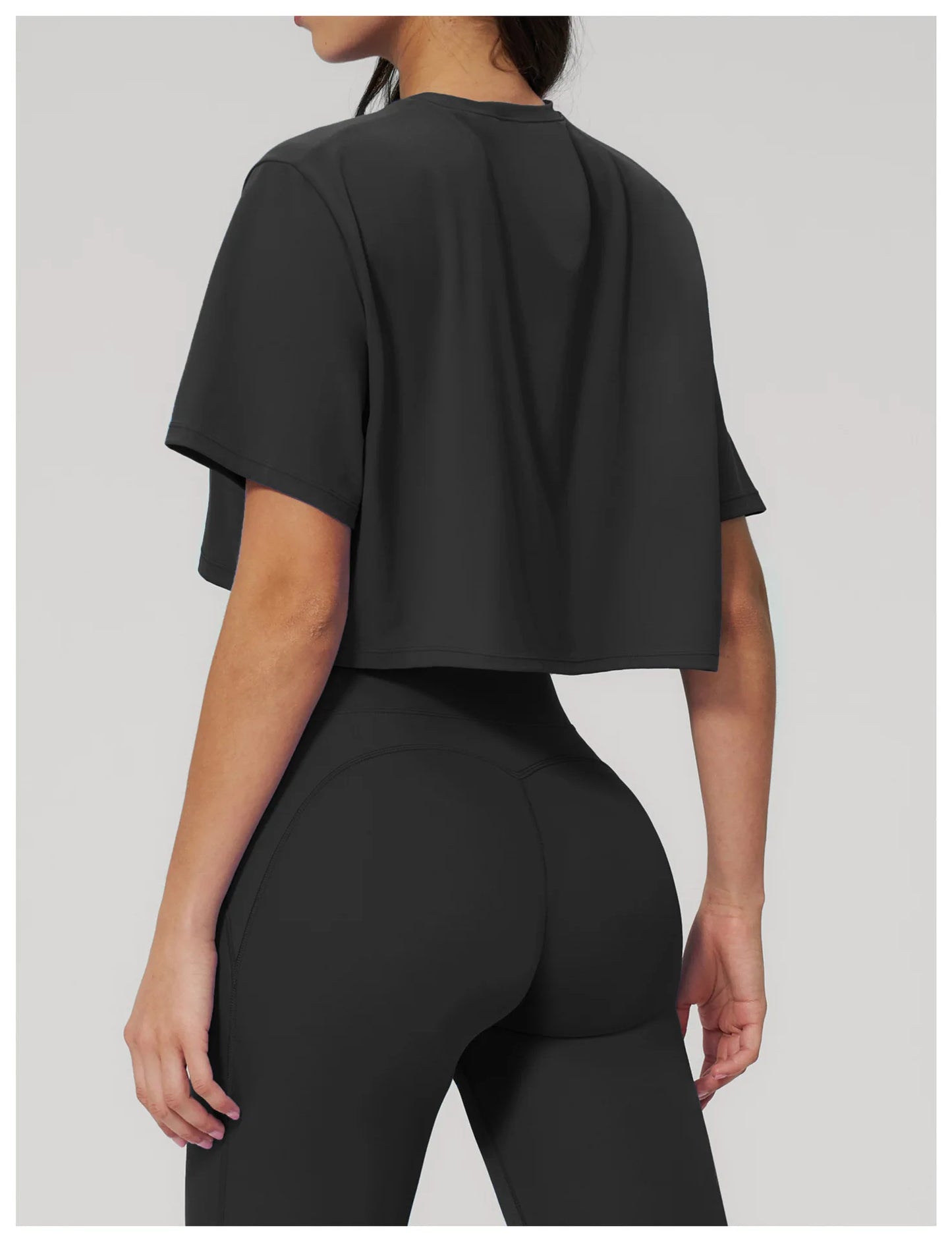 Ropa Mujer Yoga Sports T-Shirts Women Fitness Short Sleeve Gym Workout Shirts Female Outdoor Running Active Wear Sports Shirts