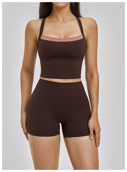 Women Gym Tracksuit Yoga Suit Sports Outfits High Waist Leggings Workout Clothes Female Fitness Running Suit Push Up Sportswear