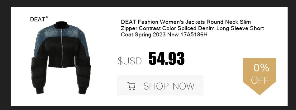 DEAT Fashion Women's Jackets Big Lapel Long Sleves Waist Retraction Zipper 3D Pockets Decoration Coats Spring 2025 New 7AB1819