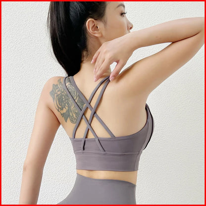Women's Gym Leggings Pocket Yoga Pants Sexy Naked Feeling  Fitness Sports Pants Stretch Soft High Waist Running Push Up Leggings