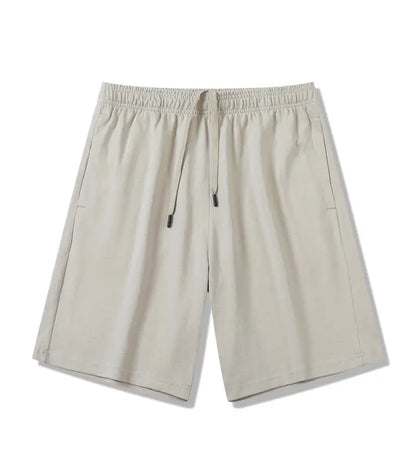 Custom LOGO DIY Brand 330GSM 100% Cotton Heavy Weight Shorts plus Big Size mens shorts summer casual beach blank shorts for men