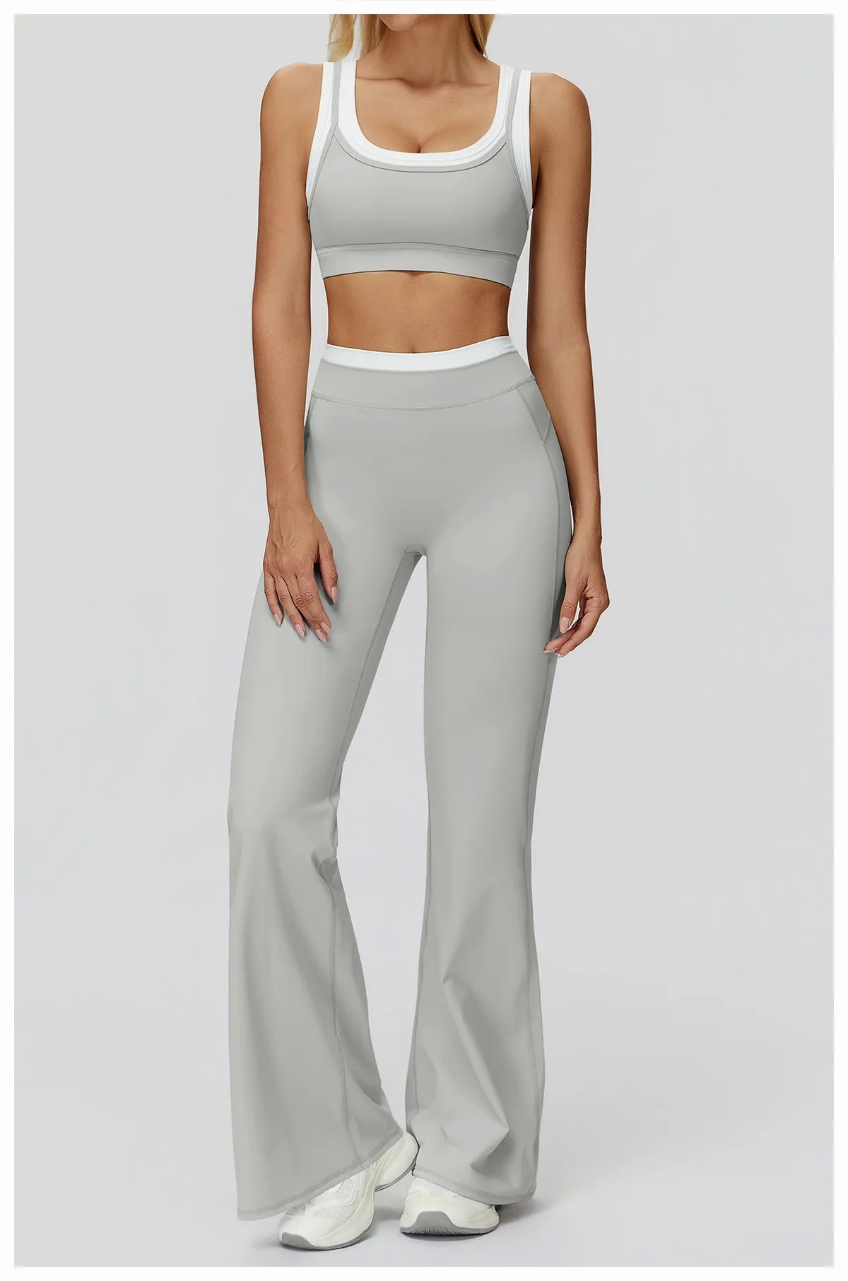 SWELTERING 2PCS Yoga Set Gym Fitness Suit Women Sports Workout Tracksuits Sportswear Female Yoga Suits Sports Bra Gym Leggings